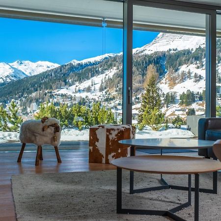 Luxury Panorama Apartment With Alpengold Spa Access Davos Exteriör bild
