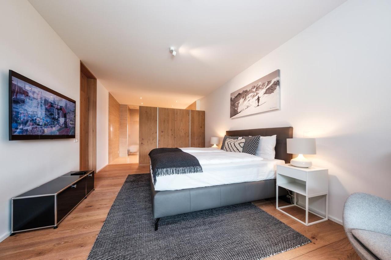 Luxury Panorama Apartment With Alpengold Spa Access Davos Exteriör bild