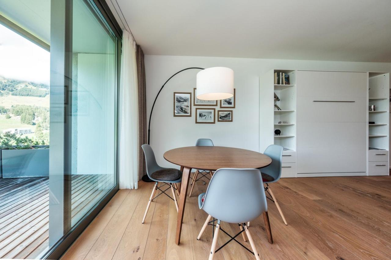 Luxury Panorama Apartment With Alpengold Spa Access Davos Exteriör bild