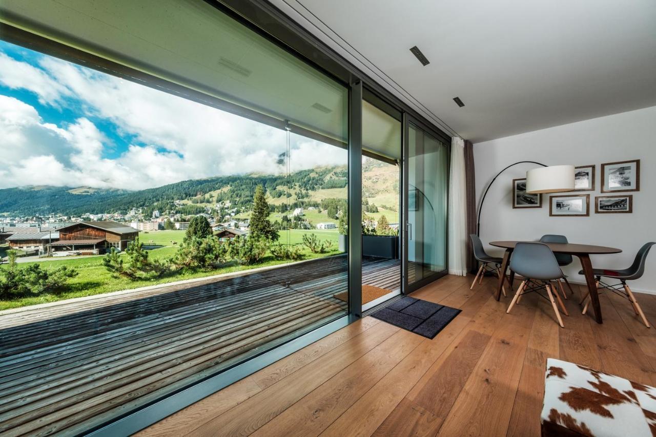 Luxury Panorama Apartment With Alpengold Spa Access Davos Exteriör bild