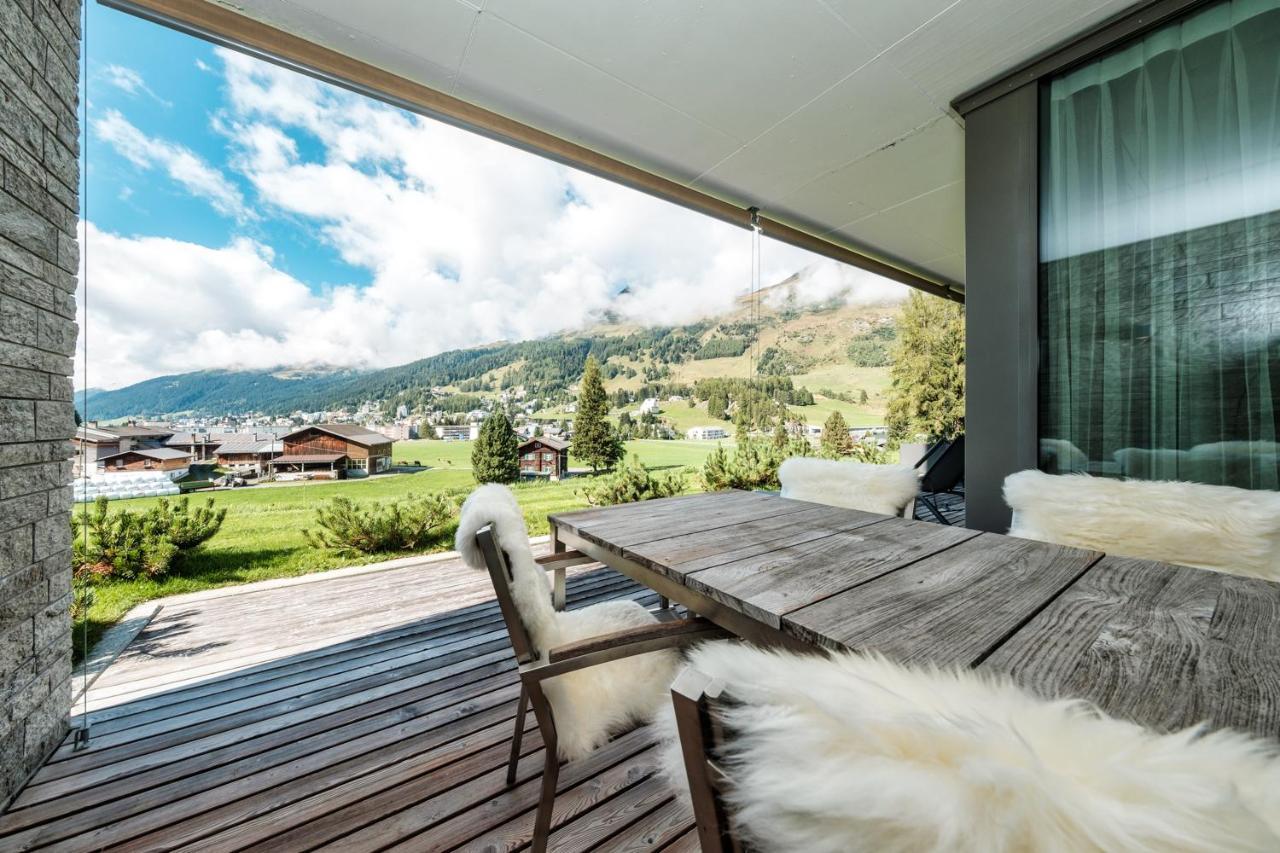 Luxury Panorama Apartment With Alpengold Spa Access Davos Exteriör bild