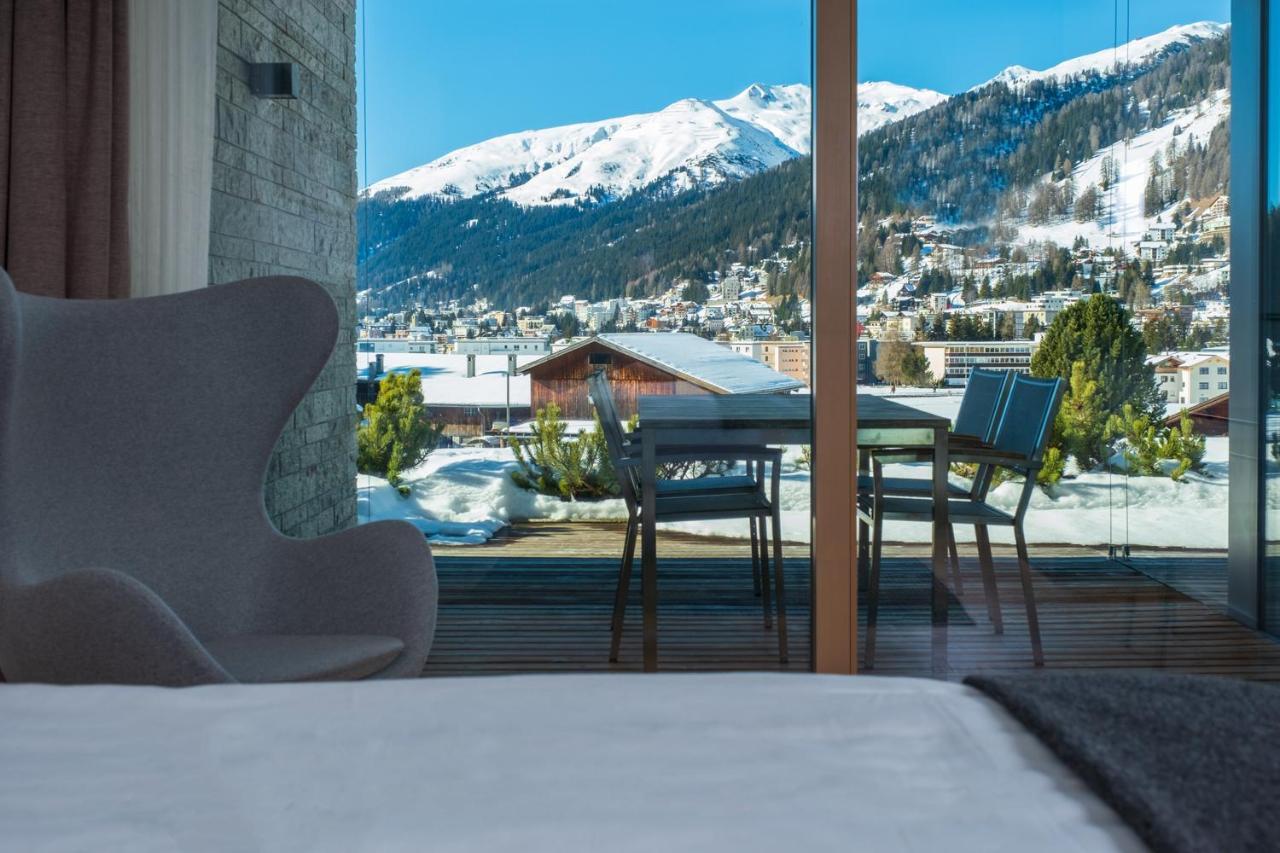 Luxury Panorama Apartment With Alpengold Spa Access Davos Exteriör bild